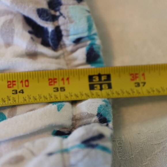 New Directions Intimates Cotton Flannel Floral Drawstring Lounge Pants XL 2 pair - Picture 10 of 16